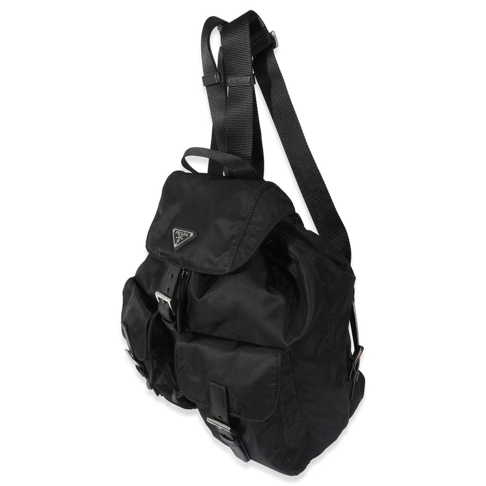 Prada Black Re-Nylon Medium Backpack - image 2